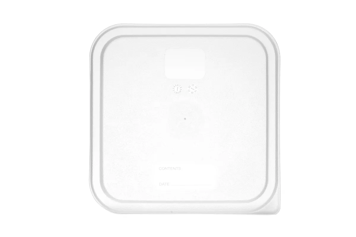 Pokrywa pojemnika na żywność, transparentny, 190x190mm Hendi 870976