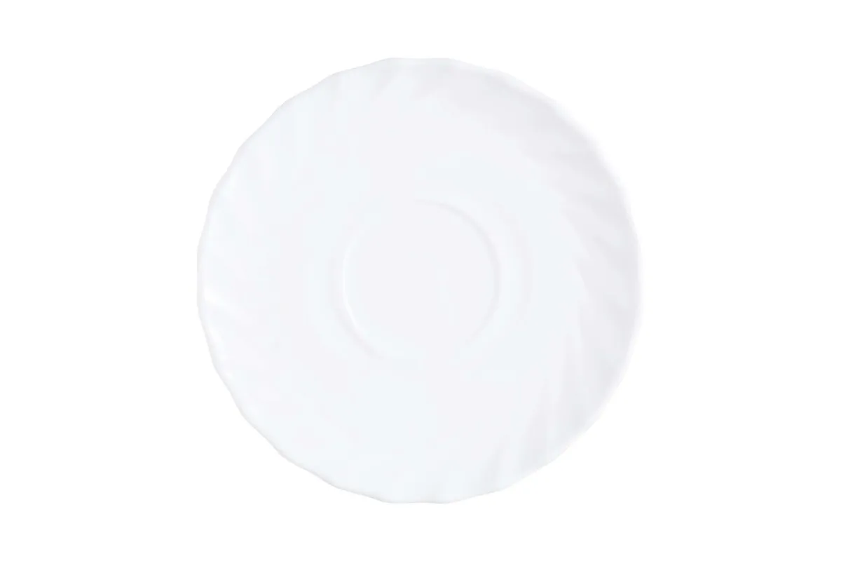 Spodek Trianon, ø160 mm, biały, ⌀160x17mm Arcoroc D6926