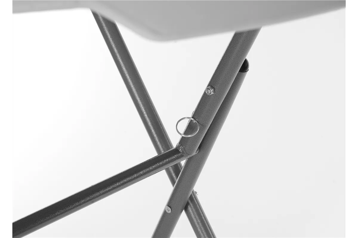 Stolik koktajlowy, max. obciążenie: 80 kg, biały, ⌀800x1100mm AmerBox 810958