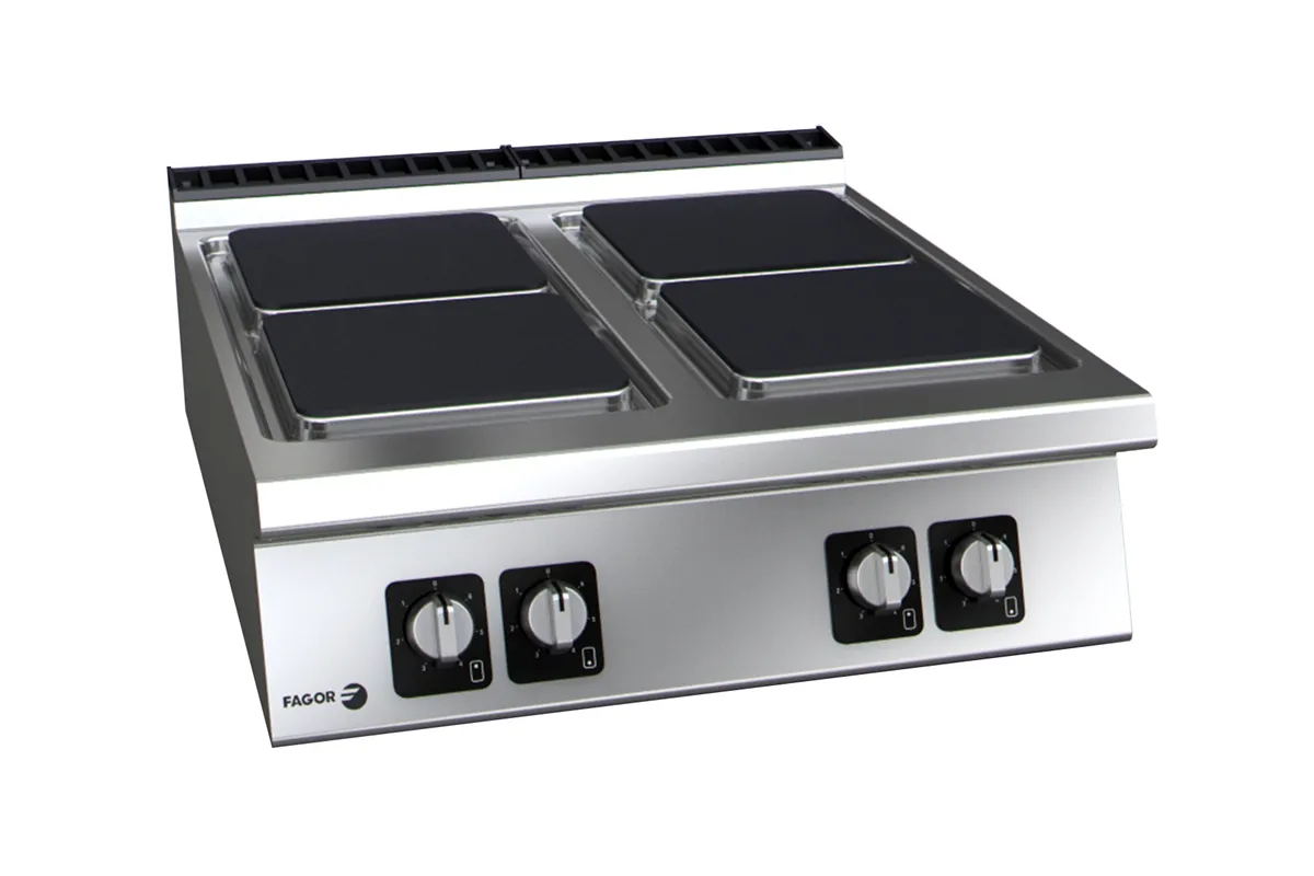 Kuchnia elektryczna 4 płyty 800x930x290 mm 16kW/400V Fagor C-E940