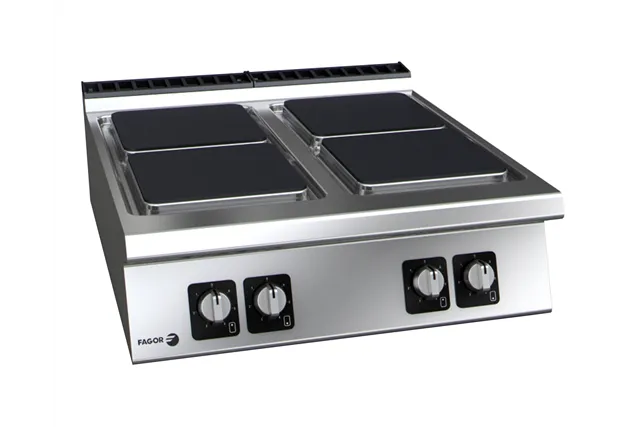 Kuchnia elektryczna 4 płyty 800x930x290 mm 16kW/400V Fagor C-E940