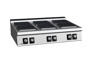 Kuchnia elektryczna 6 płyt 1200x930x290 mm 24kW/400V Fagor C-E960