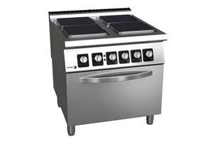 Kuchnia elektryczna z piekarnikiem 4 płyty 800x930x850 mm 22kW/400V Fagor C-E941