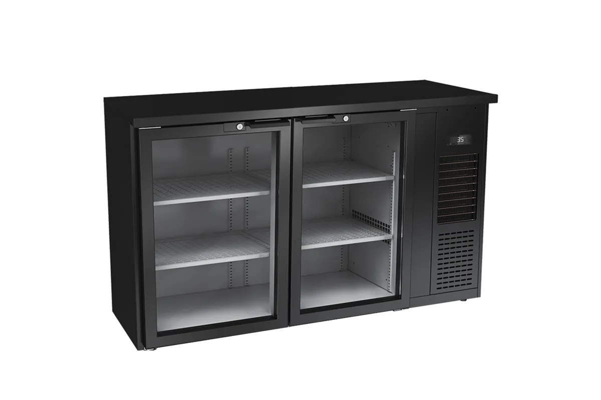 Barowa stół chłodniczy 2 drzwi szklane 1435x512x850 mm Fagor RBBC-2 GD