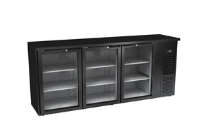 Barowa stół chłodniczy 3 drzwi szklane 1989x512x850 mm Fagor RBBC-3 GD