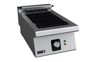 Elektryczny grill NASTAWNY, ruszt nierdzewny 400x730x290 mm 4,08kW 400V Fagor B-E705 l