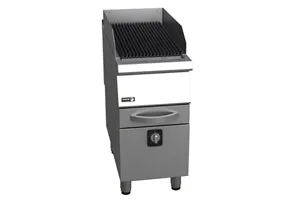Elektryczny grill wolnostojący, ruszt żeliwny 400x930x850 mm 7,5kW 400V Fagor B-E9051