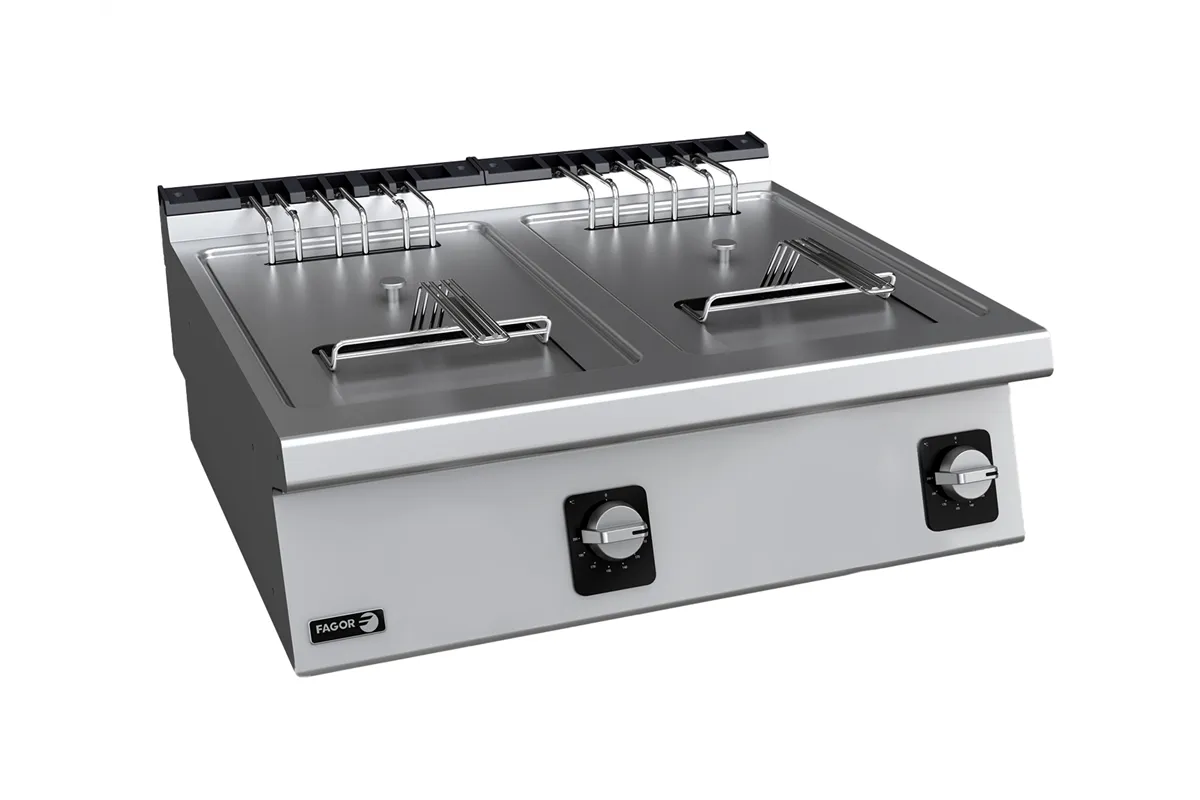 Frytownica elektryczna nastawna 2x8l 800x730x290 mm 12kW 400V Fagor F-E7208