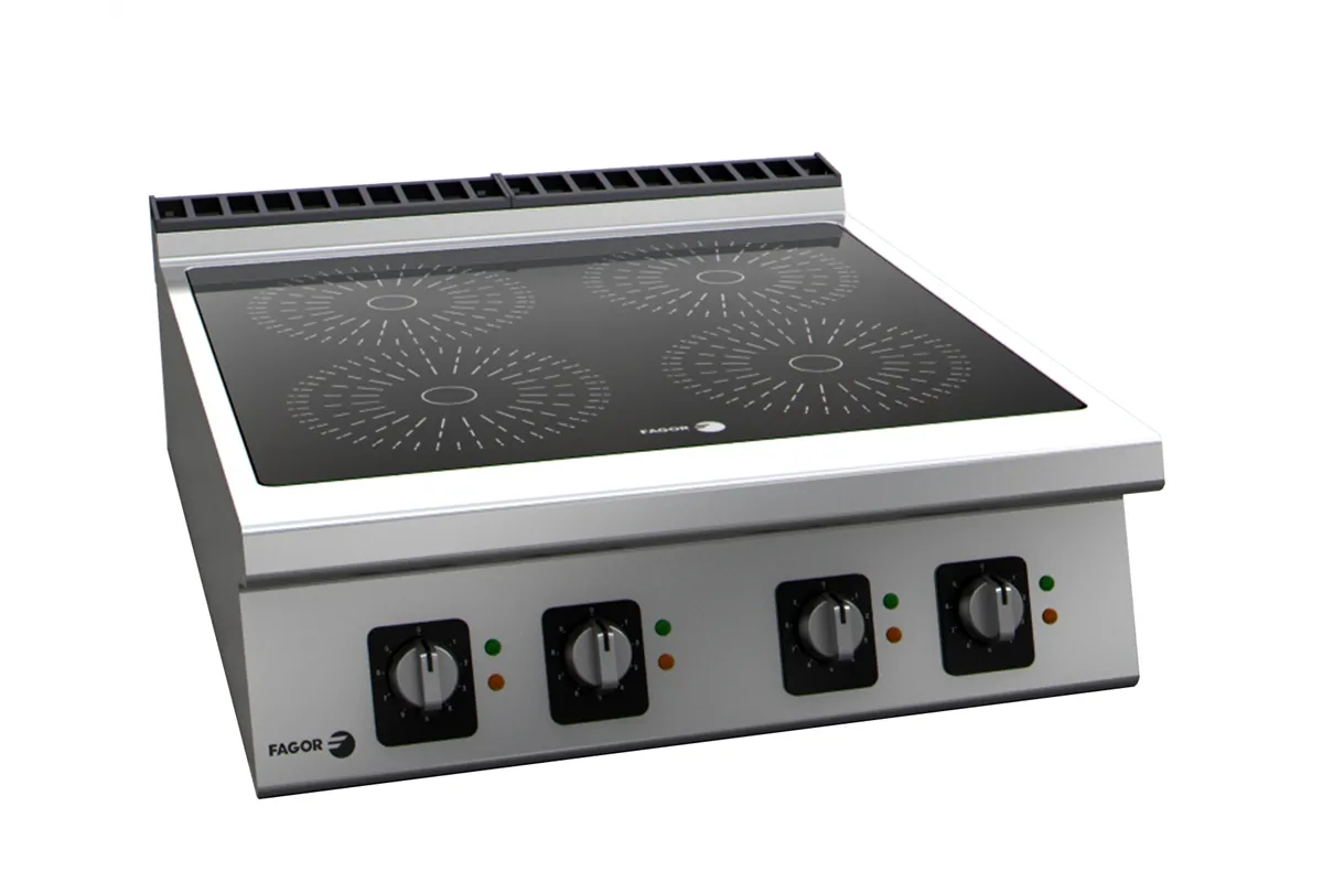 Kuchnia indukcyjna 4 płyty 800x930x290 mm 20kW 400V Fagor C-I945