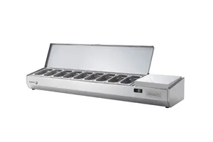 Nadstawka chłodnicza na pojemniki 9x1/3GN, z osłoną ze stali nierdzewnej 2017x396x450 mm Fagor SPT-3B GN 1/3