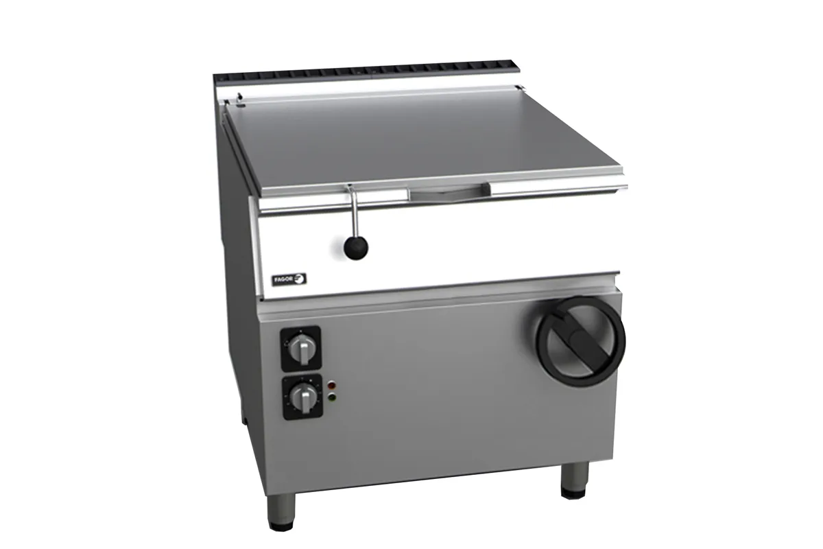 Patelnia przechylna, elektryczna, misa nierdzewna, podnoszenie mechaniczne 90l 800x930x850 mm 15kW 400V Fagor SB-E910 I