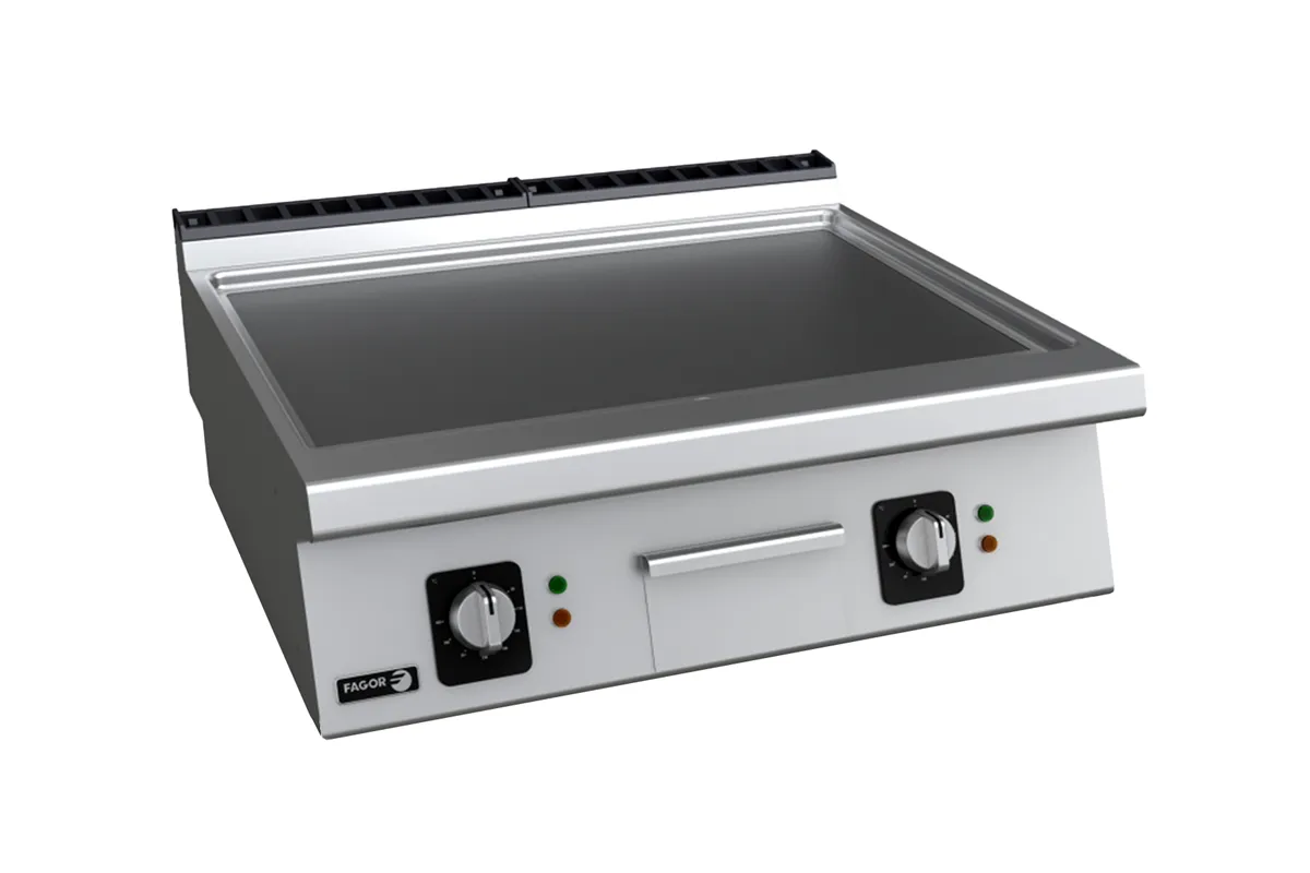 Płyta grillowa CHROMOWA elektryczna 800x730x290mm 10kW 400V Fagor FT-E710 C L