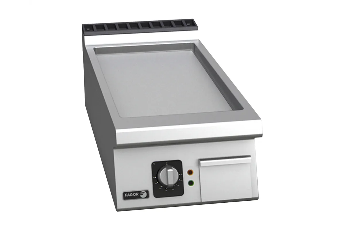 Płyta grillowa CHROMOWA, elektryczna gładka 400x930x290mm 7,5kW 400V Fagor FT-E905 C L