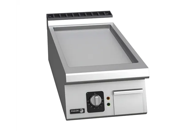 Płyta grillowa CHROMOWA, elektryczna gładka 400x930x290mm 7,5kW 400V Fagor FT-E905 C L