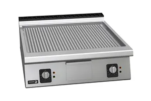 Płyta grillowa CHROMOWA, elektryczna ryflowana 800x930x290mm 15kW 400V Fagor FT-E910 C R