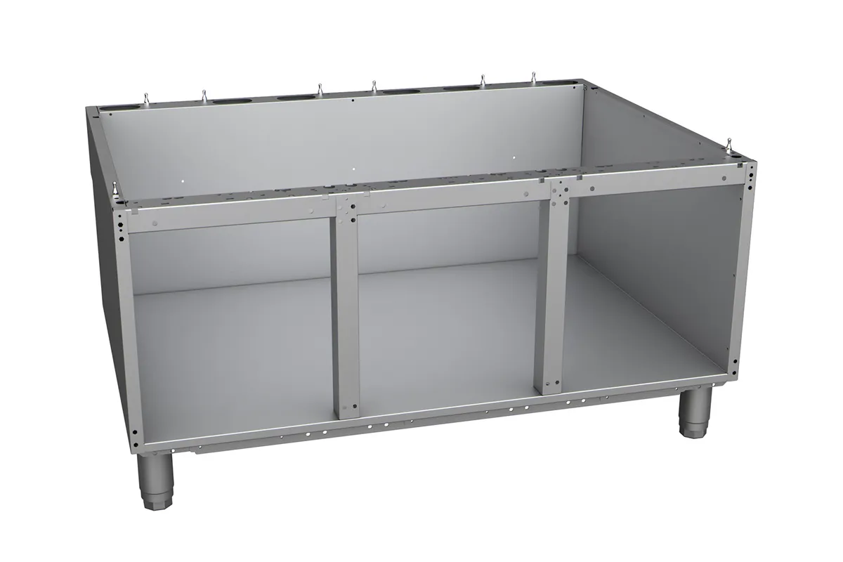Podstawa szkieletowa z półką, zabudowana 1200x860x560mm Fagor MB-915
