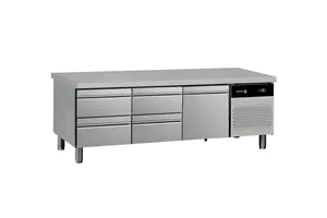 Podstawa chłodnicza z szufladami GN 1/3 i 2/3 1792x700x584mm Fagor CCPB-3G T
