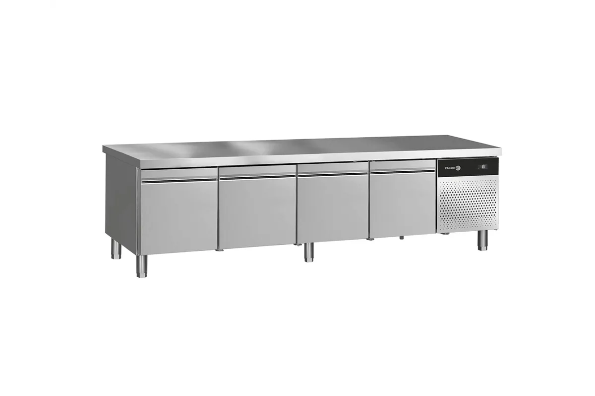 Podstawa chłodnicza z szufladami GN 2/3 2242x700x584mm Fagor CCPB-4G W 