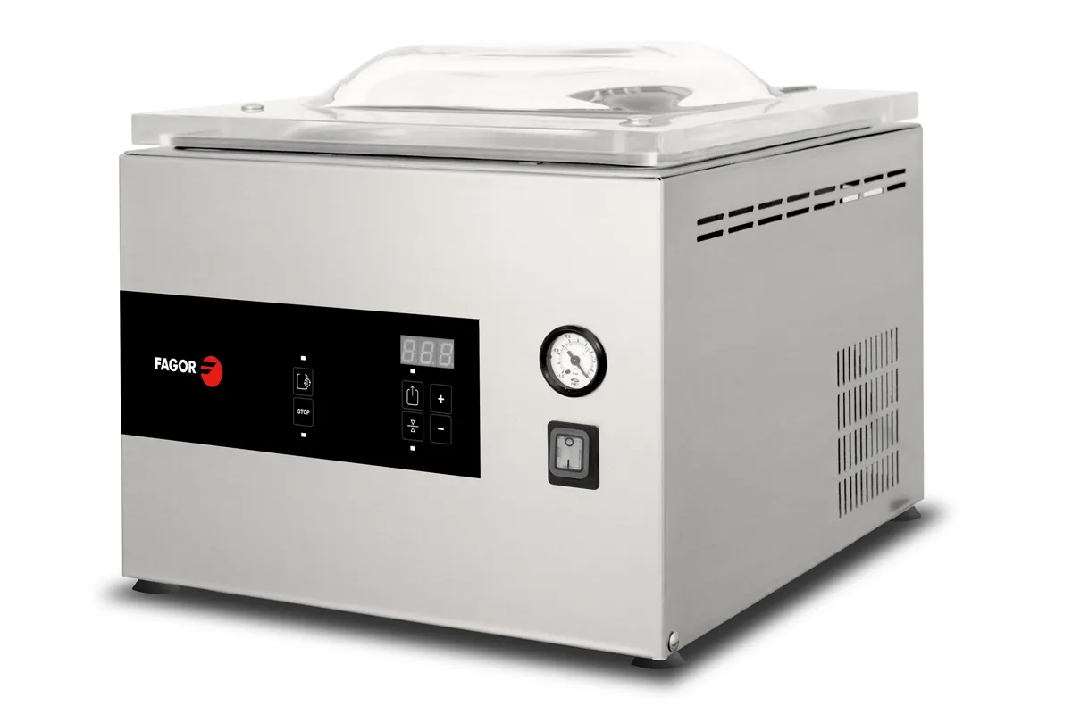 Stołowa pakowarka próżniowa 8m³/h 310mm 395x490x374 230V Fagor SVS-1-310/8
