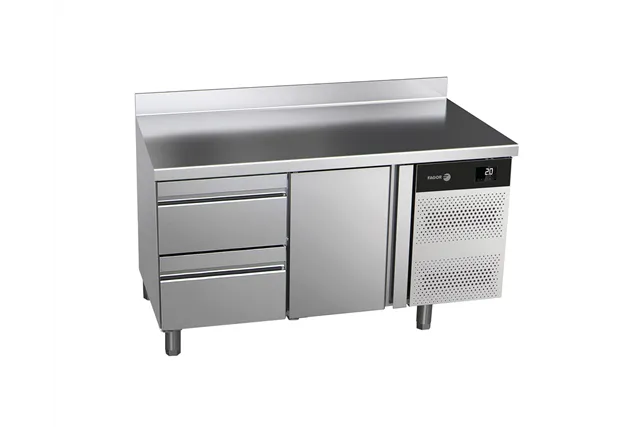 Stół chłodniczy ADVANCE z drzwiami i 2 szufladami 258L 1342x700x850mm Fagor ACP-2G HD