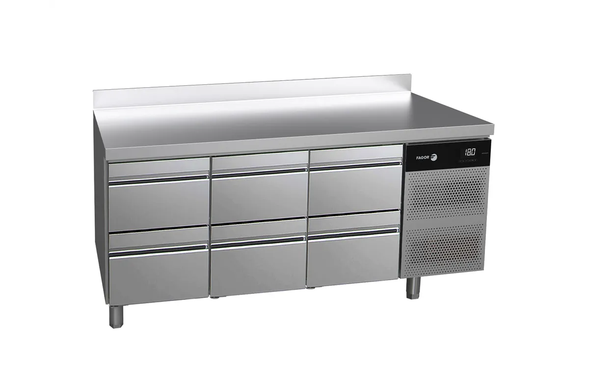 Stół chłodniczy ADVANCE z 6 szufladami 403L 1792x700x850mm Fagor ACP-3G HHH