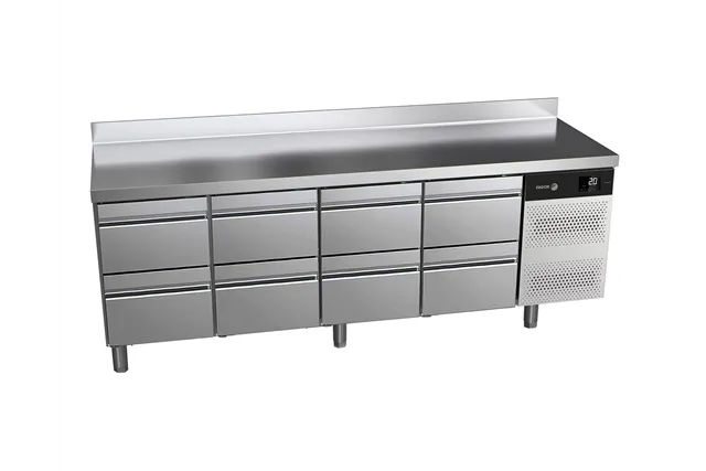 Stół chłodniczy ADVANCE z 8 szufladami 549L 2242x700x850mm Fagor ACP-4G HHHH