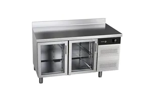 Stół chłodniczy ADVANCE z 2 szklanymi drzwiami 300L 1342x700x850mm Fagor ACP-2G GD