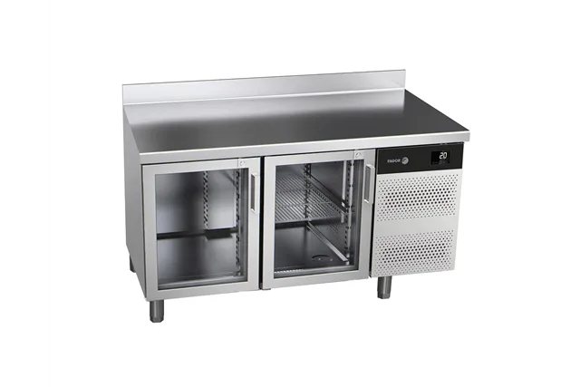 Stół chłodniczy ADVANCE z 2 szklanymi drzwiami 300L 1342x700x850mm Fagor ACP-2G GD