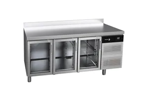 Stół chłodniczy ADVANCE z 3 szklanymi drzwiami 450L 1792x700x850mm Fagor ACP-3G GD
