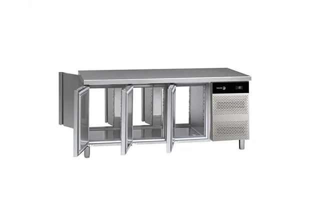 Stół chłodniczy CONCEPT przelotowy z 3+3 drzwiami 428L 1792x778x850mm Fagor CCPC-3G/C