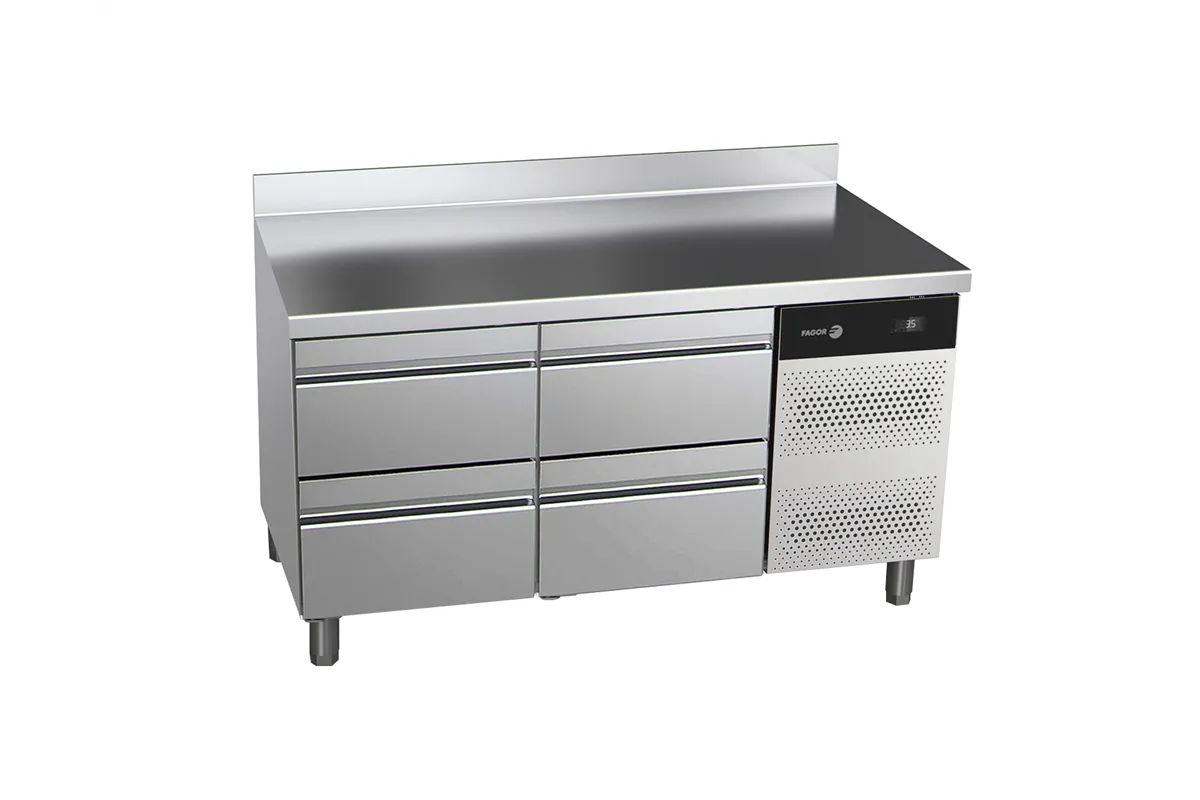 Stół chłodniczy CONCEPT z 4 szufladami 274L 1342x700x850mm Fagor CCP-2G HH