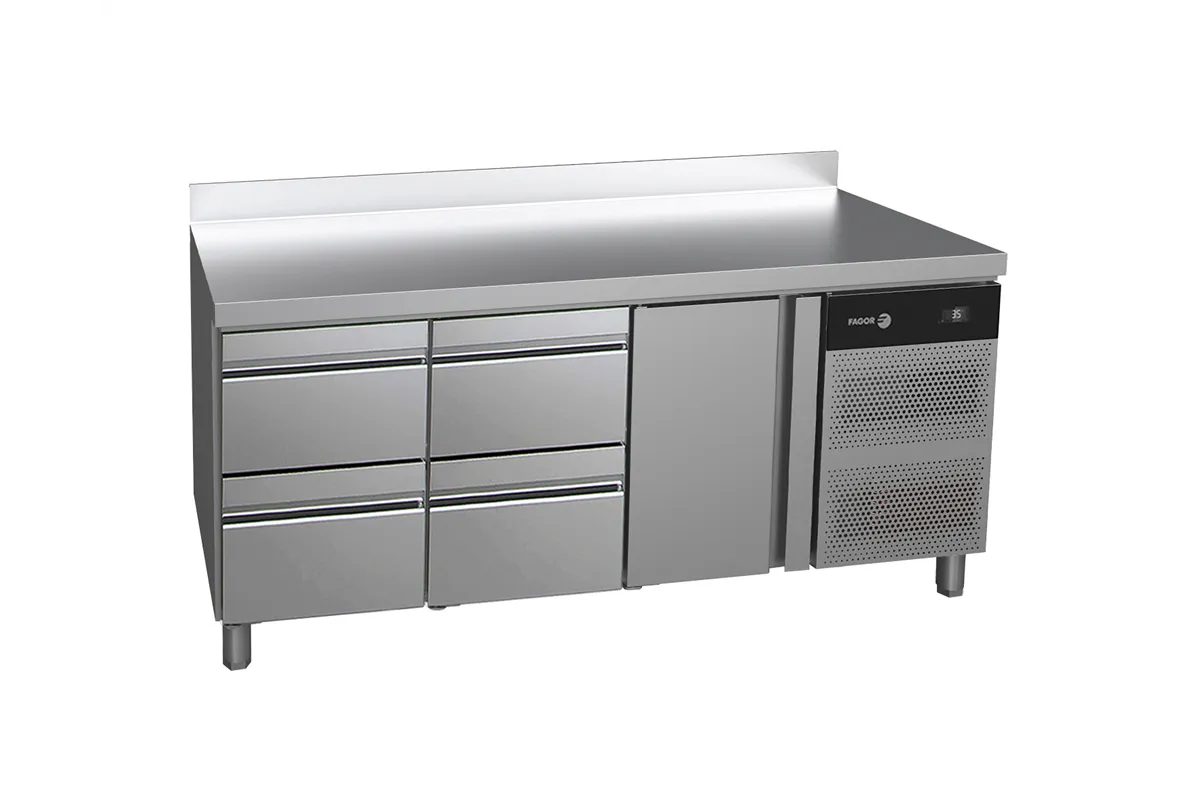 Stół chłodniczy CONCEPT z drzwiami i 4 szufladami 428L 1792x700x850mm Fagor CCP-3G HHD