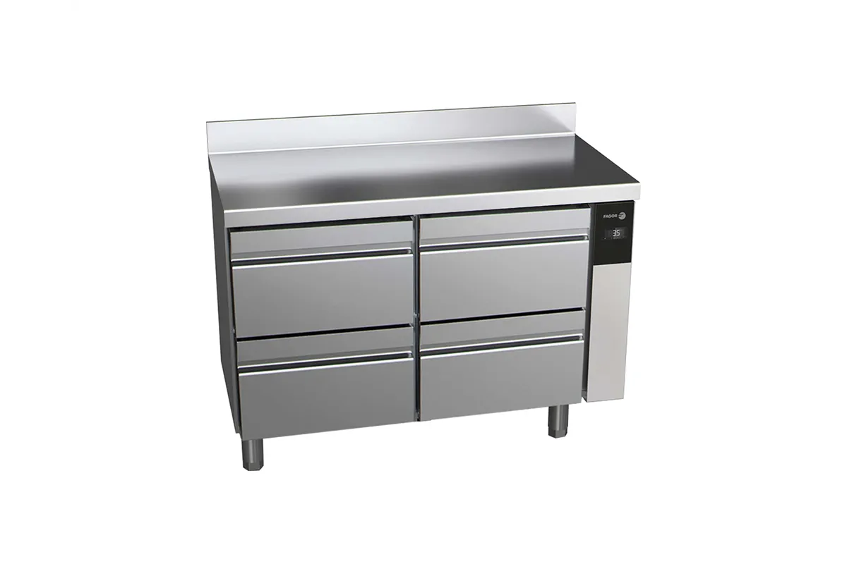 Stół chłodniczy CONCEPT z 4 szufladami, bez agregatu 274L 1042x700x850mm Fagor CCP-2G/R HH