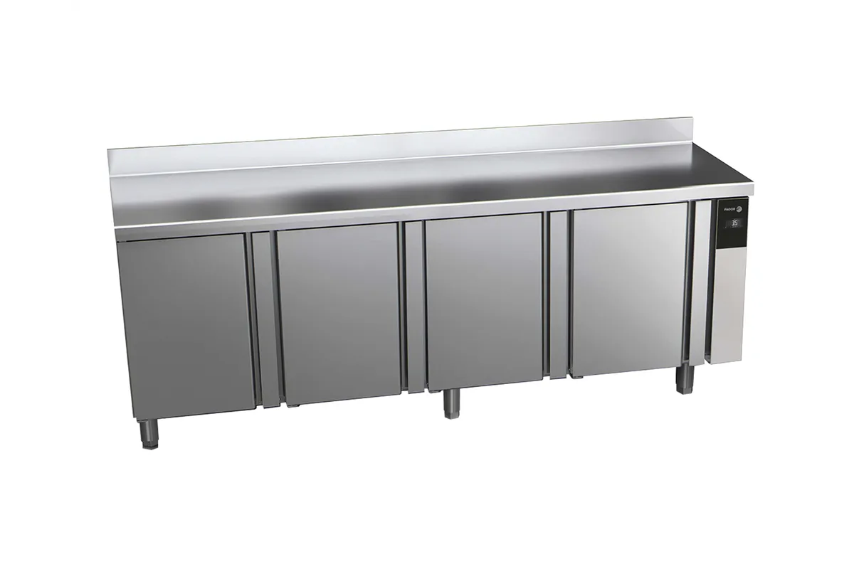 Stół chłodniczy SNACK z 4 drzwiami - bez agregatu 564L 2242x600x850mm Fagor CCP-4S/R