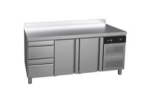 Stół chłodniczy SNACK z 2 drzwiami i 2 szufladami 416L 2017x600x850mm Fagor CCP-3S HDD