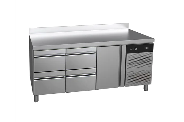 Stół chłodniczy SNACK z drzwiami i 4 szufladami 416L 2017x600x850mm Fagor CCP-3S HHD