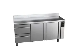 Stół chłodniczy SNACK z 2 drzwiami i 2 szufladami BEZ AGREGATU 416L 1717x600x850mm Fagor CCP-3S/R HDD