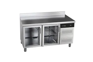 Stół chłodniczy SNACK z 2 szklanymi drzwiami 268L 1492x600x850mm Fagor CCP-2S GD