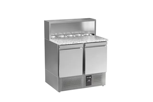 Stół sałatkowy do kanapek z 2 drzwiami 209L 894x700x1140mm Fagor RPS-2GS