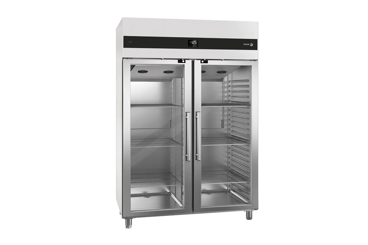 Szafa chłodnicza ADVANCE GN 2/1 400 2 drzwi szklane 1332L 1358x856x2106mm Fagor AUP-22G GD