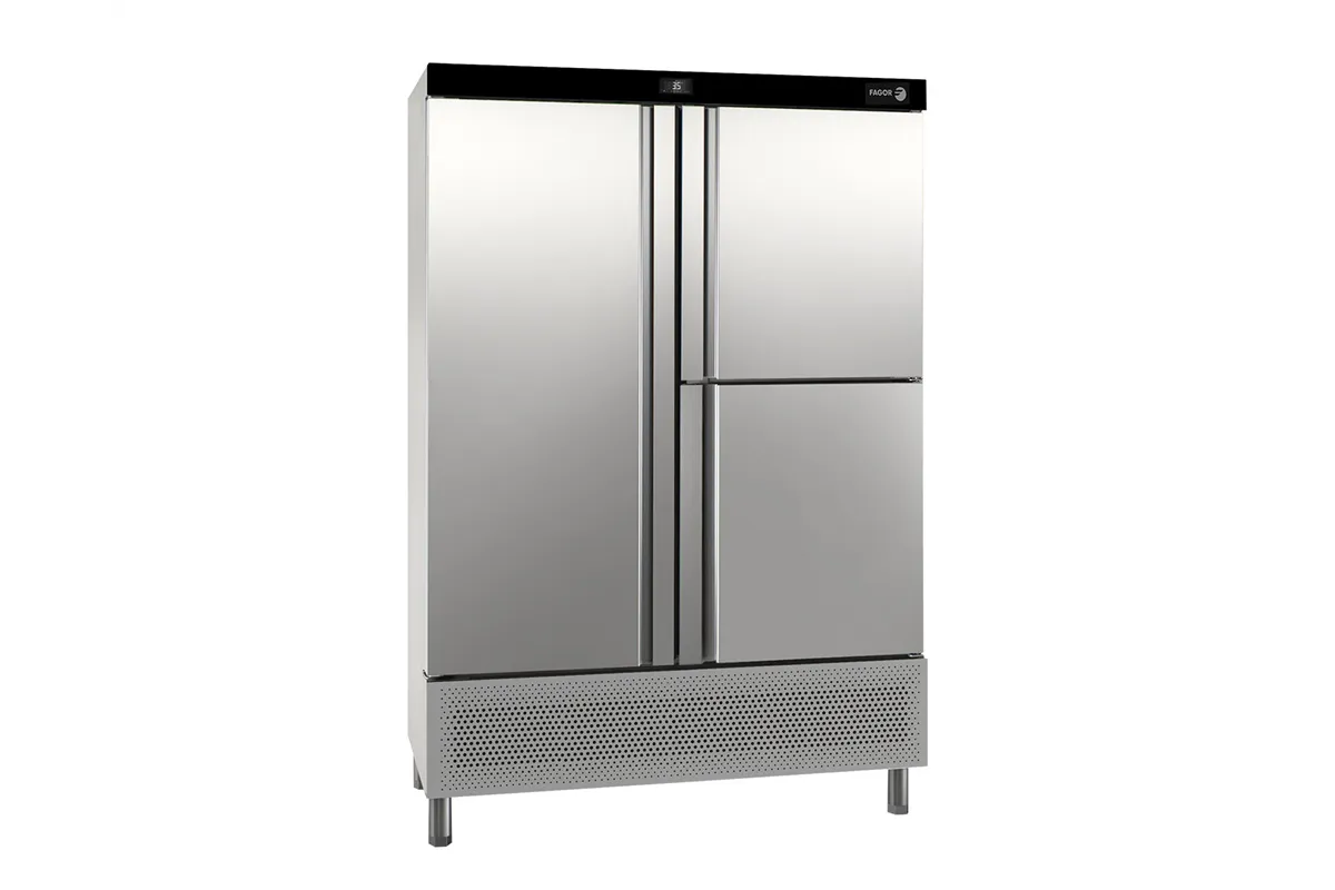 Szafa chłodnicza CONCEPT SNACK Snack 1200 1 pełne drzwi, 2 drzwi małe 1109L 1388x726x2067mm Fagor CUP-23S