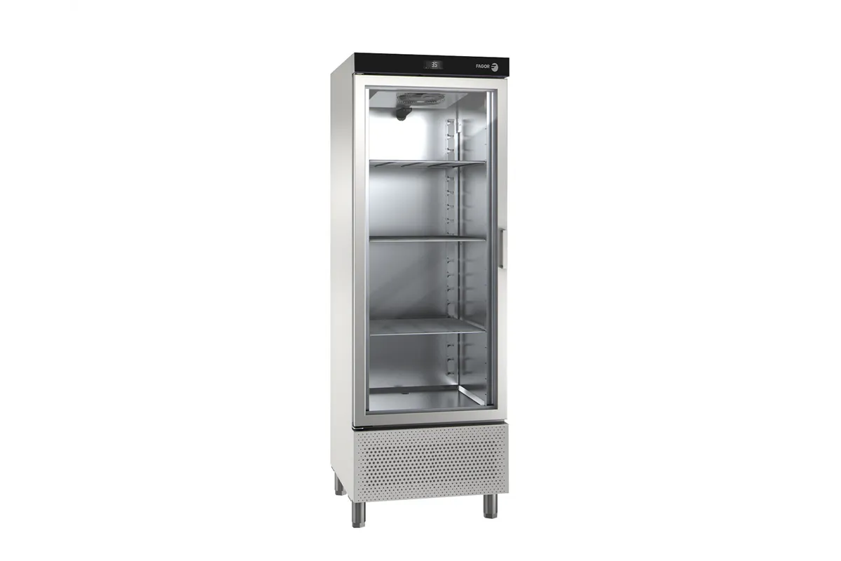 Szafa chłodnicza CONCEPT SNACK pełne drzwi szklane 506L 693x726x2067mm Fagor CUP-11S GD