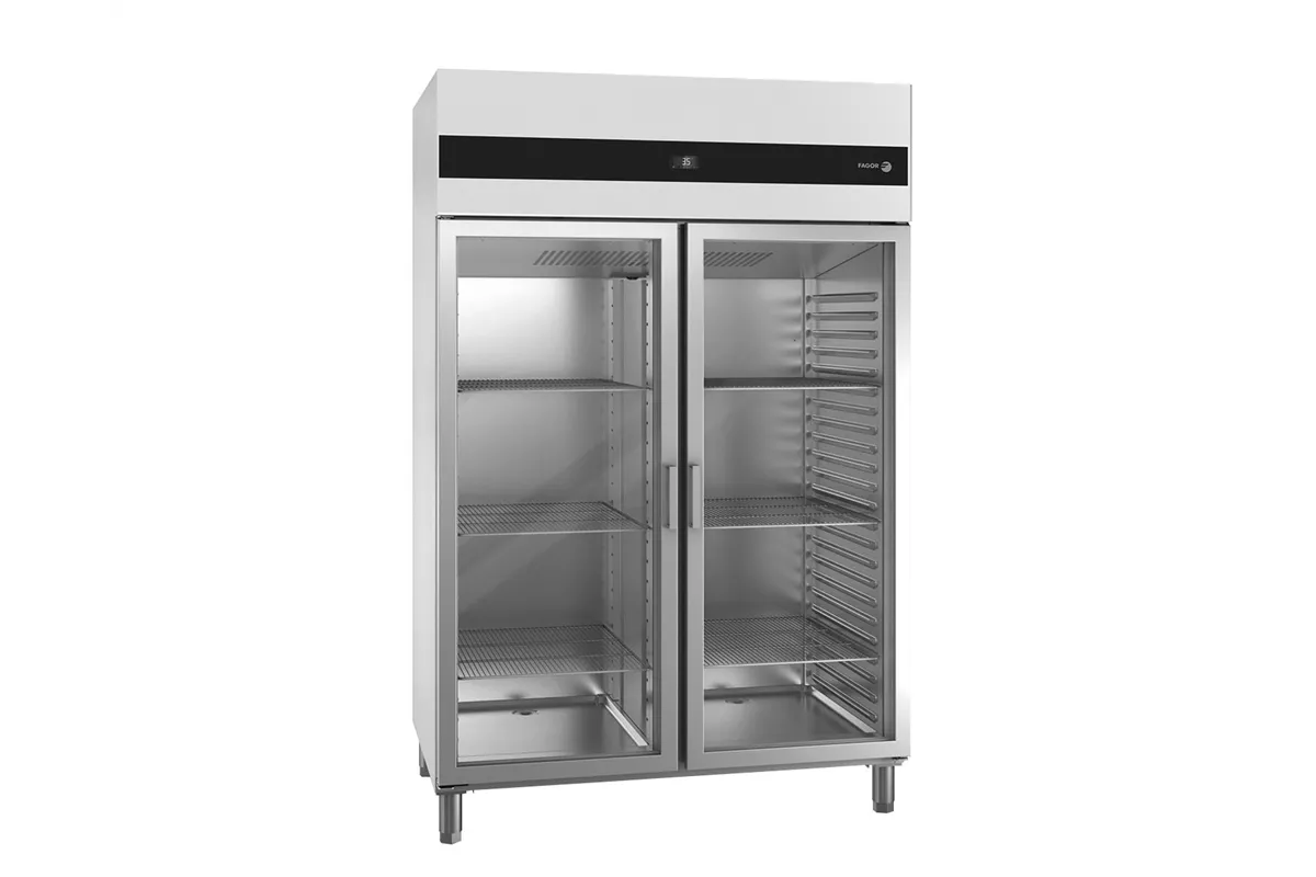 Szafa chłodnicza CONCEPT GN 2/1 1400 2 drzwi szklane 1183L 1318x842x2040mm Fagor CUP-22G GD