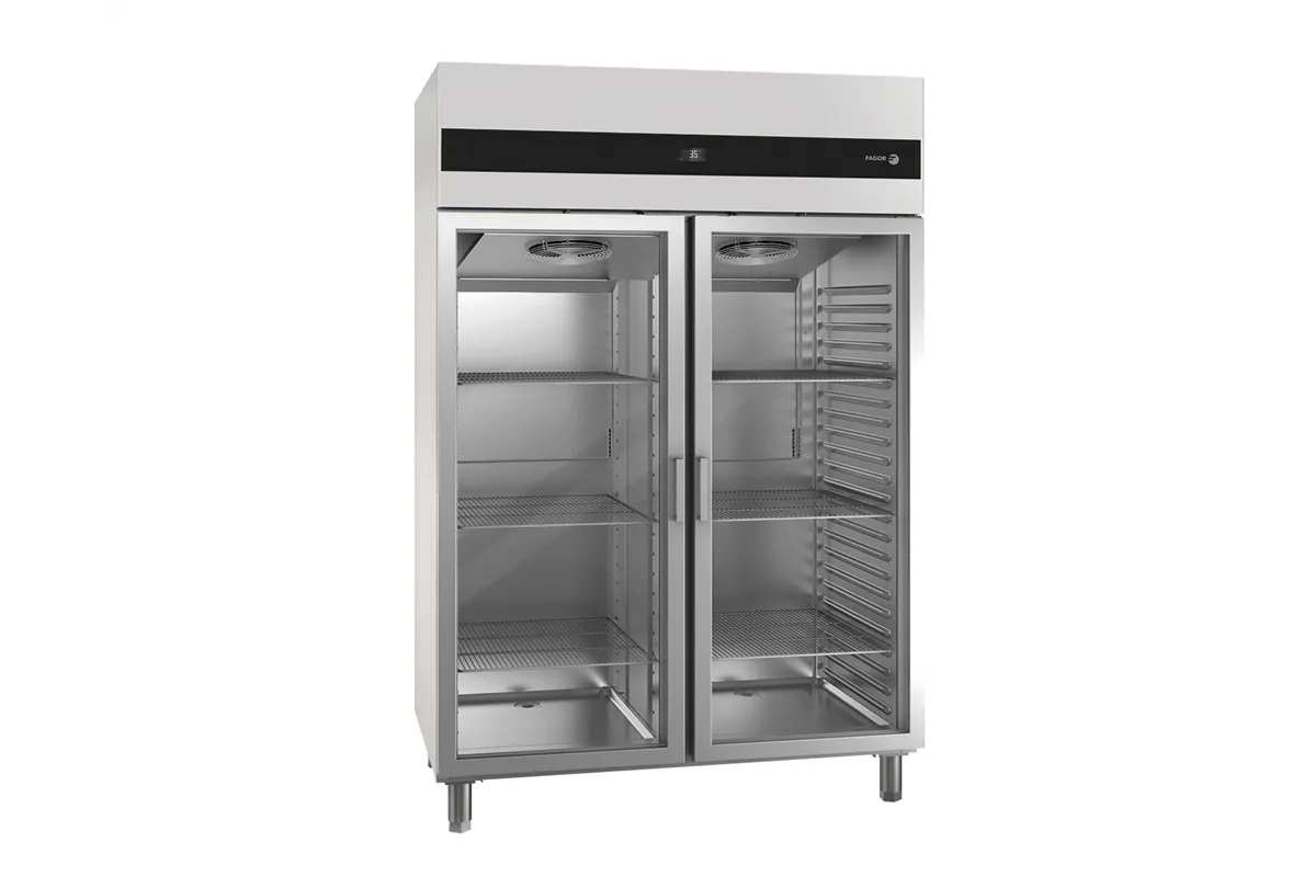 Szafa mroźnicza CONCEPT GN 2/1 1400 2 drzwi szklane 1186L 1318x842x2040mm Fagor CUN-22G GD