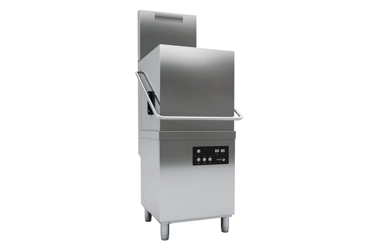 Zmywarka kapturowa 500x500 Concept 630x750x1480mm 9,75kW 400V dozowniki pompa LED odzysk energii Fagor WHC-502 T RC B D