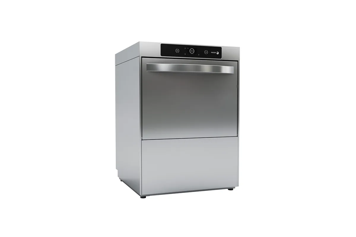 Zmywarka podblatowa 500x500 Sanitarna 596x605x835mm 10,78kW 400V dozowniki pompa spustowa Fagor WUP-503 SN B D