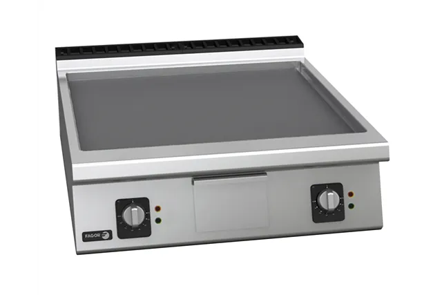 Płyta grillowa elektryczna gładka 800x930x290mm 15kW 400V Fagor FT-E910 L