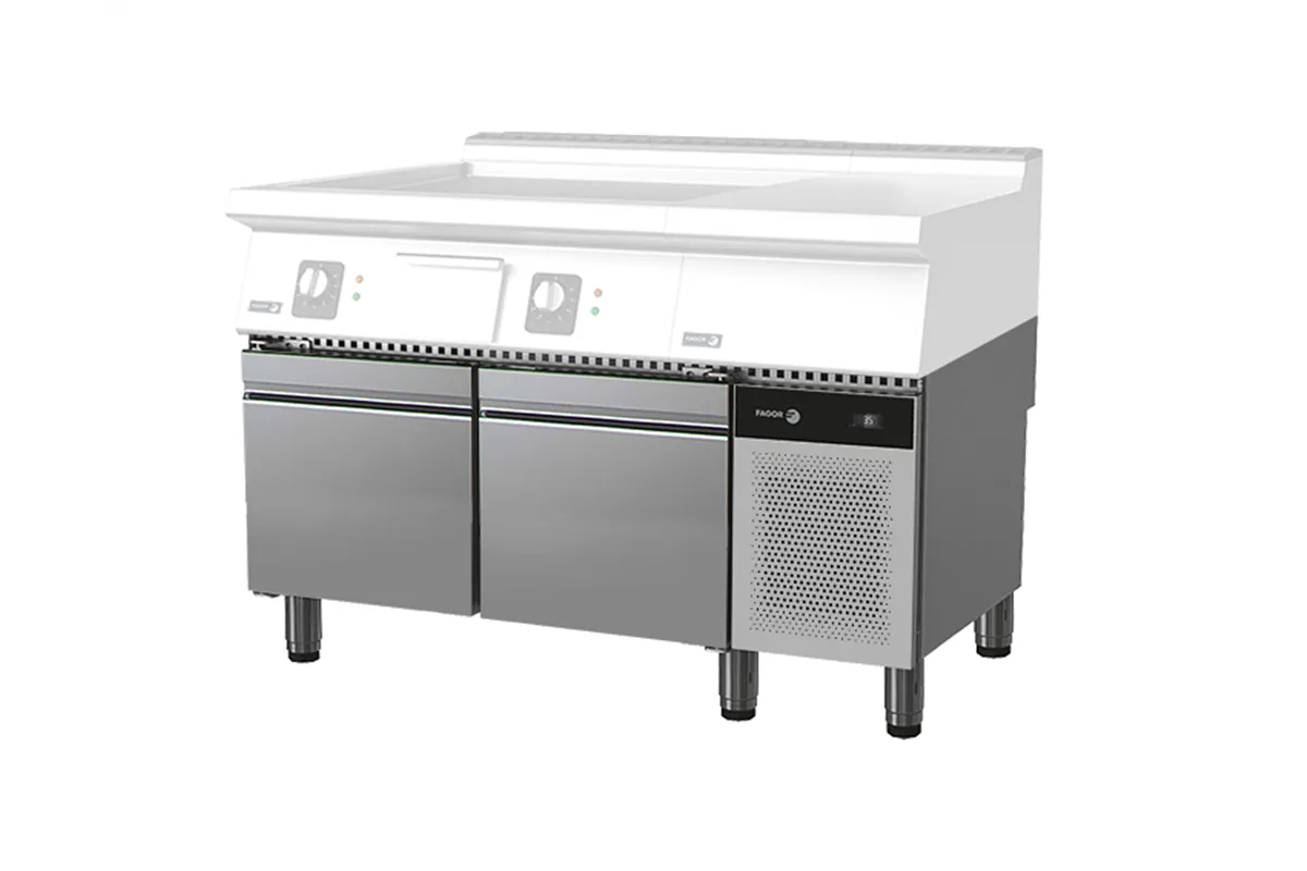 Podstawa chłodnicza KORE z 2 szufladami 169L 1200x900x590mm Fagor CCP9-2G W 
