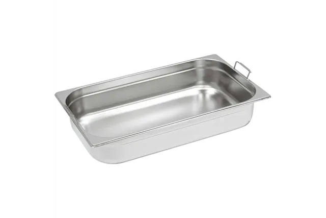 Pojemnik stalowy z uchwytami Basic, GN 1/1, H 200 mm Stalgast 131206 Pojemnik stalowy z uchwytami Basic, GN 1/1, H 200 mm Stalgast 131206