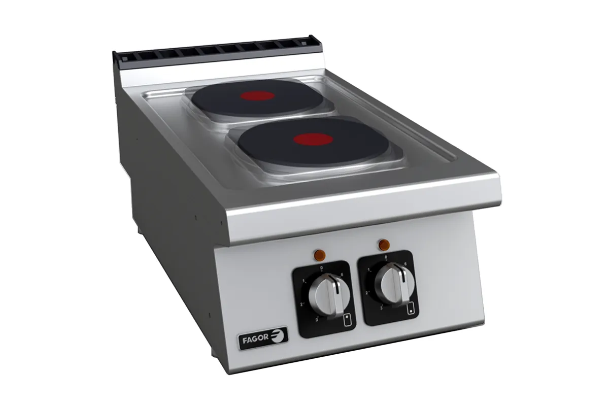 Kuchnia elektryczna 2 płyty grzewcze 400x730x290 mm 5,2kW 400V Fagor C-E720